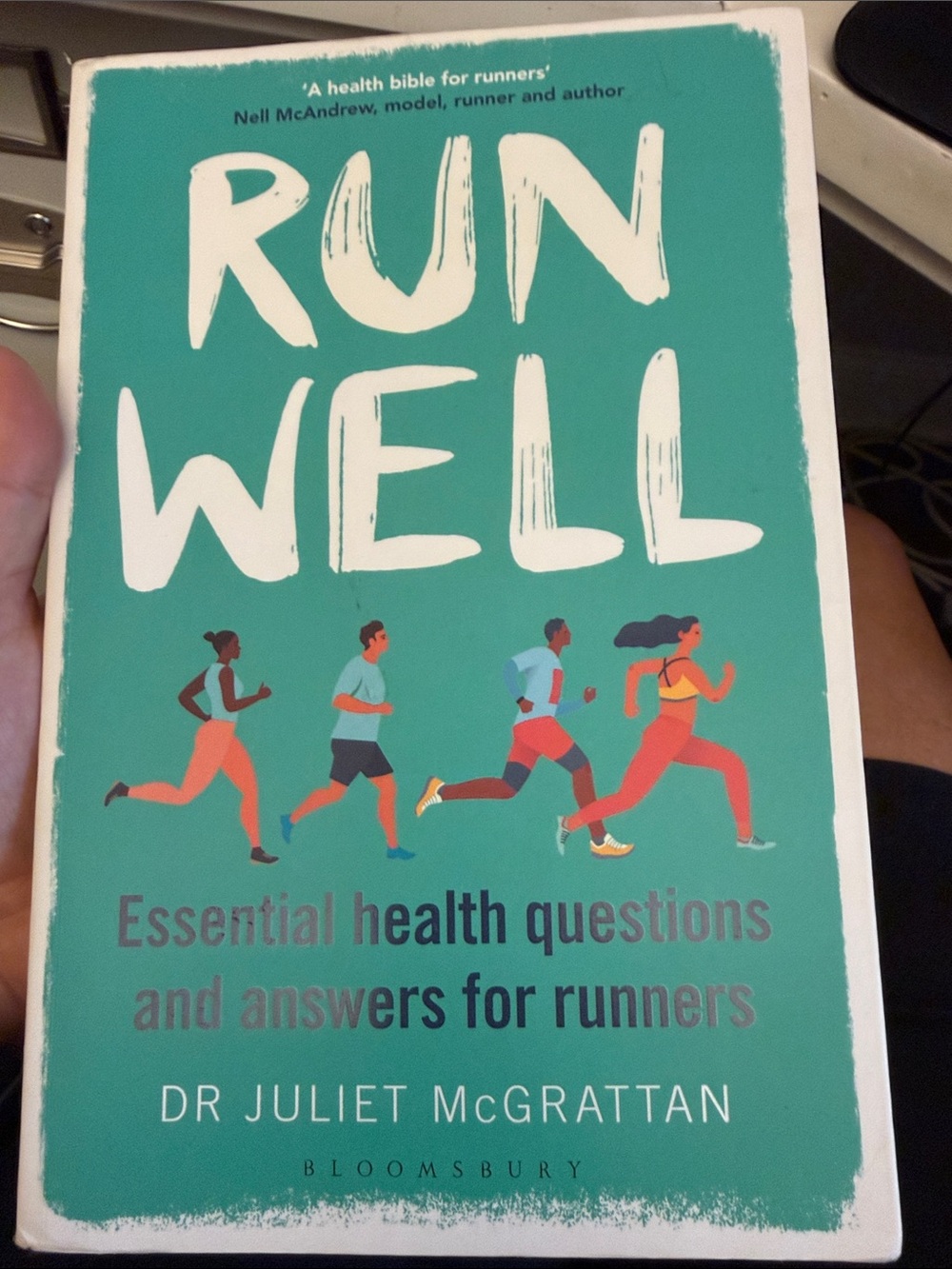 Run Well by Dr Juliet McGrattan - Teal Cover